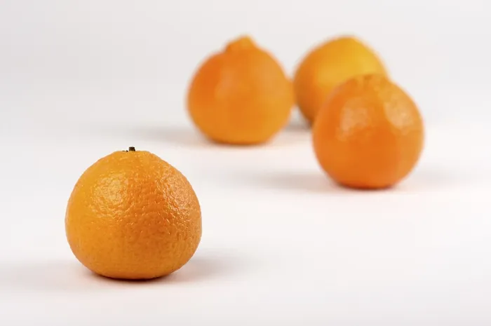 Gerahmter Druck : Zitronenmelonen auf einem weißen Hintergrund Gerahmter Druck : Zitronenmelonen auf einem weißen Hintergrund