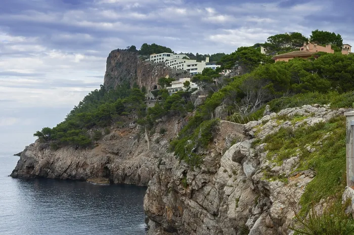 Gerahmter Druck : Cliff, Mallorca, Spanien Gerahmter Druck : Cliff, Mallorca, Spanien
