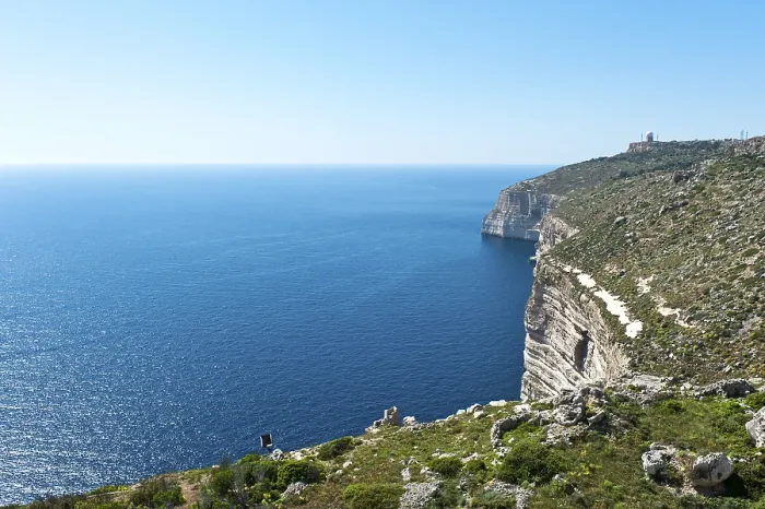 Gerahmter Druck : Felsklippen, Dingli Cliffs an der Südwestküste. Gerahmter Druck : Felsklippen, Dingli Cliffs an der Südwestküste.