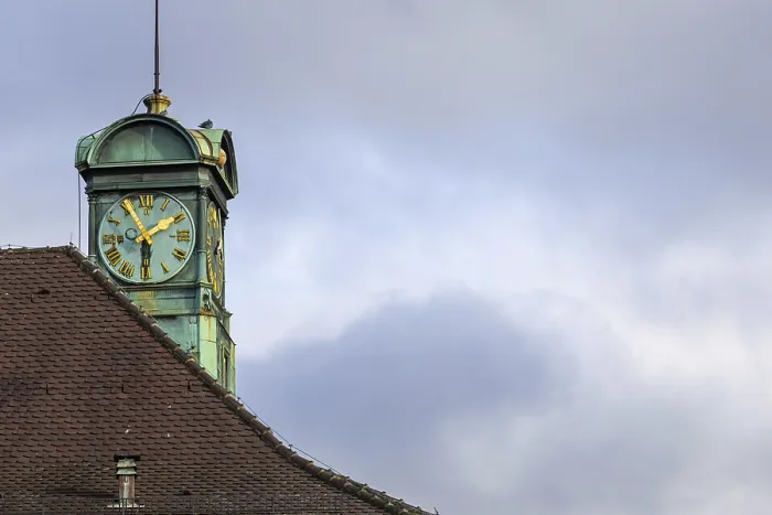 Gerahmter Druck : Uhrturm am Standesamt Gerahmter Druck : Uhrturm am Standesamt
