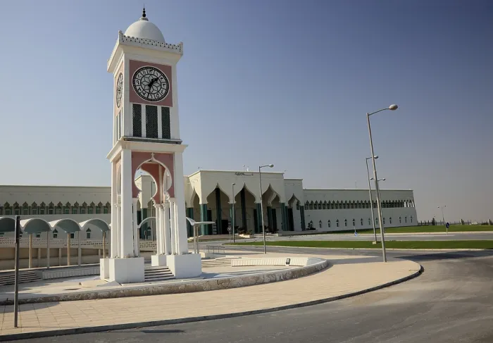 Gerahmter Druck : Uhrturm Squara, Doha, Katar, Katar Gerahmter Druck : Uhrturm Squara, Doha, Katar, Katar