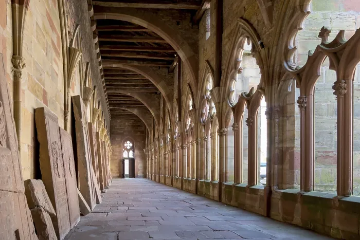 Gerahmter Druck : Cloister Gerahmter Druck : Cloister