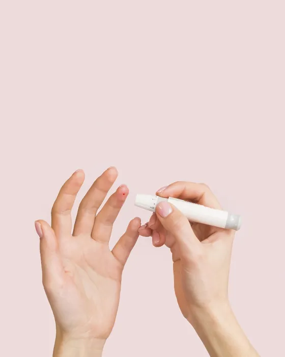 Gerahmter Druck : Nahmesser Glukose-Gerät-Meter. Gerahmter Druck : Nahmesser Glukose-Gerät-Meter.