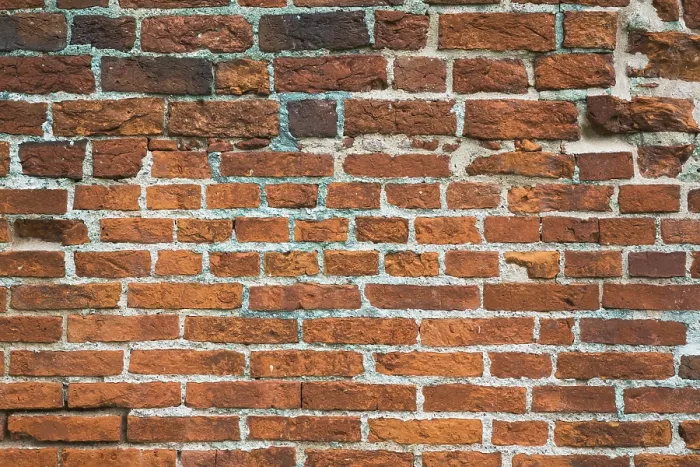 Gerahmter Druck : Nahansicht einer roten Ziegelmauer, Hintergrundbild. Gerahmter Druck : Nahansicht einer roten Ziegelmauer, Hintergrundbild.