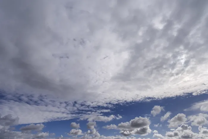 Gerahmter Druck : Wolkenbedeckung, Deutschland Gerahmter Druck : Wolkenbedeckung, Deutschland