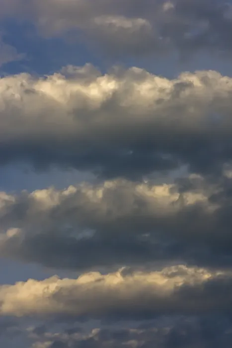 Gerahmter Druck : Wolkenformationen am Abendhimmel. Gerahmter Druck : Wolkenformationen am Abendhimmel.