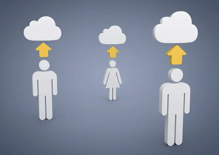 Gerahmter Druck : 'Cloud, Internet, symbolische Abbildung für Cloud Computing'. Gerahmter Druck : 'Cloud, Internet, symbolische Abbildung für Cloud Computing'.