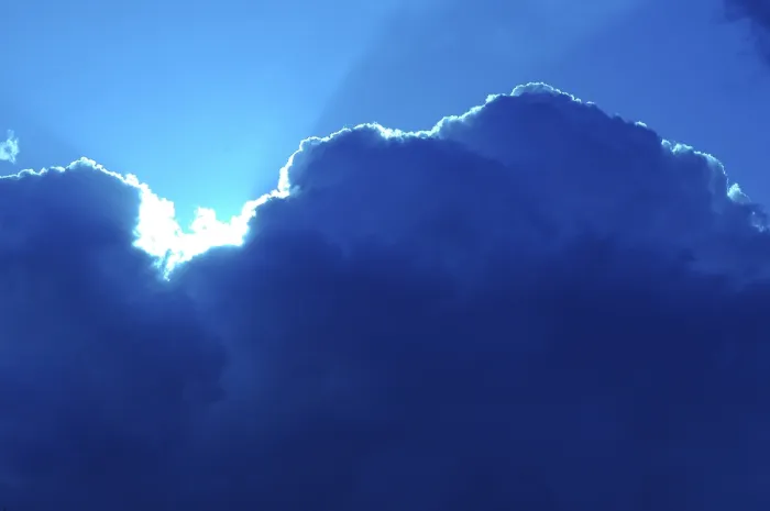 Gerahmter Druck : Clouds Gerahmter Druck : Clouds