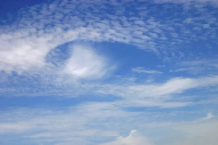 Gerahmter Druck : Clouds