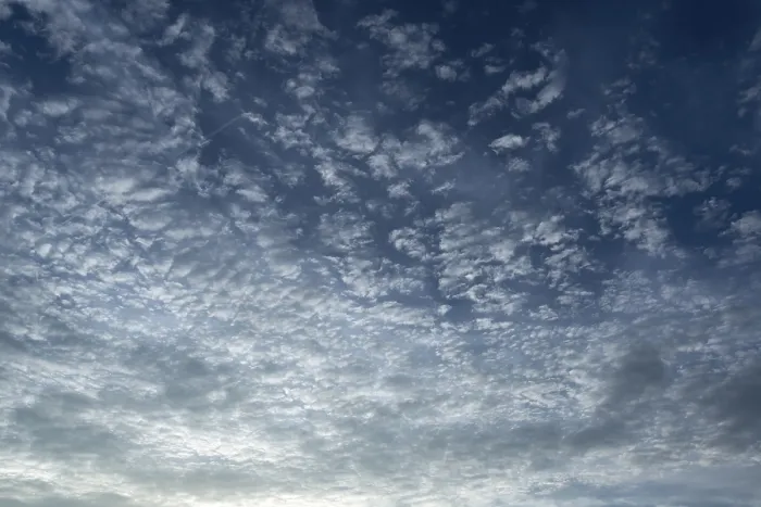 Gerahmter Druck : Wolken, Bayern, Deutschland