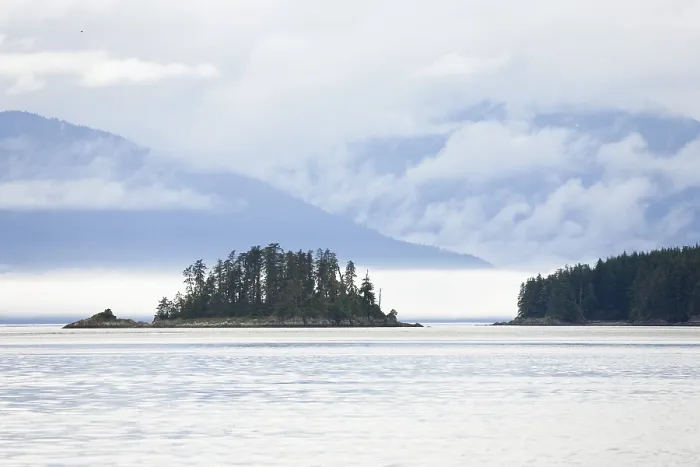 Gerahmter Druck : Wolken, Endicott Arm, Inside Passage Gerahmter Druck : Wolken, Endicott Arm, Inside Passage
