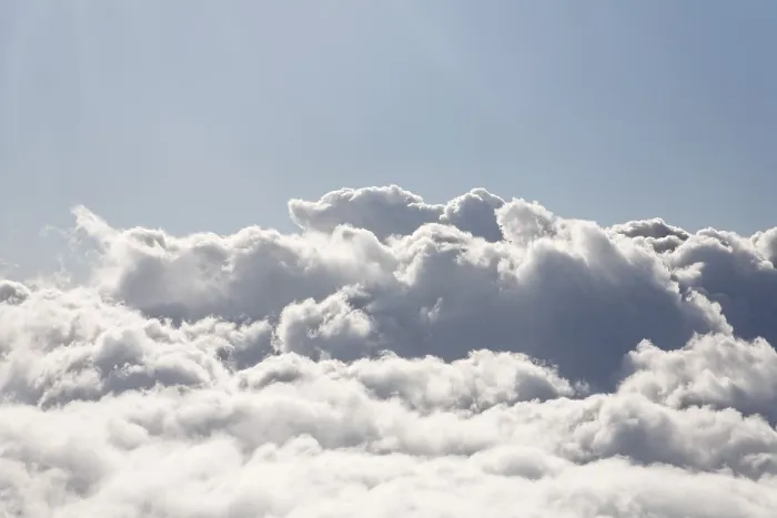Gerahmter Druck : Wolken, Aussicht aus dem Flugzeug. Gerahmter Druck : Wolken, Aussicht aus dem Flugzeug.