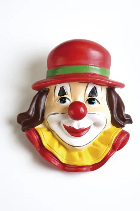 Gerahmter Druck : Klownfigur Gerahmter Druck : Klownfigur