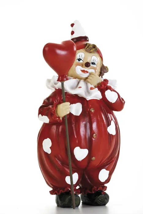 Gerahmter Druck : Klownfigur Gerahmter Druck : Klownfigur