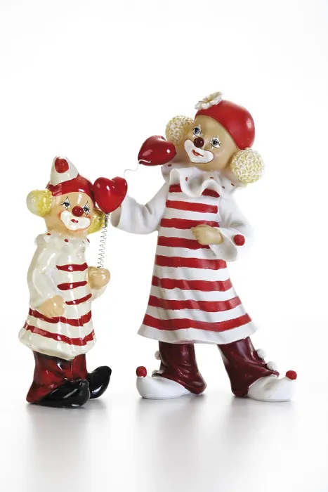 Gerahmter Druck : Klownsfiguren Gerahmter Druck : Klownsfiguren