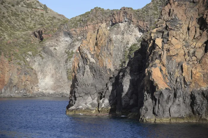 Gerahmter Druck : Küste von Vulcano Gerahmter Druck : Küste von Vulcano