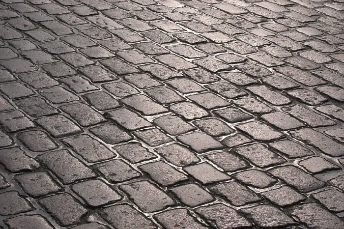 Gerahmter Druck : Cobblestone Gerahmter Druck : Cobblestone