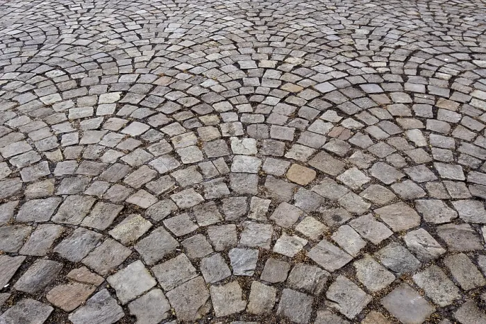 Gerahmter Druck : Cobblestone Gerahmter Druck : Cobblestone