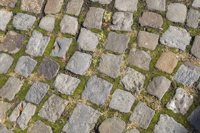 Gerahmter Druck : Kieselstein, Textur, Hintergrund