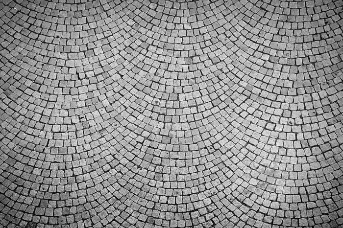 Gerahmter Druck : Cobblestones Gerahmter Druck : Cobblestones