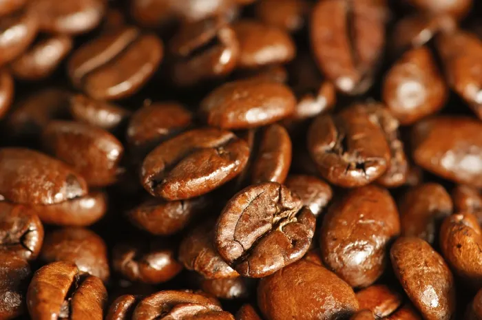 Gerahmter Druck : Kaffeebohnen Gerahmter Druck : Kaffeebohnen