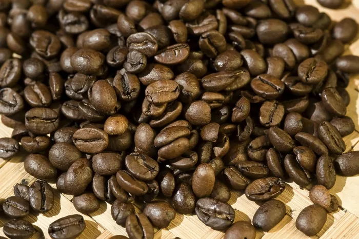 Gerahmter Druck : Kaffeebohnen Gerahmter Druck : Kaffeebohnen