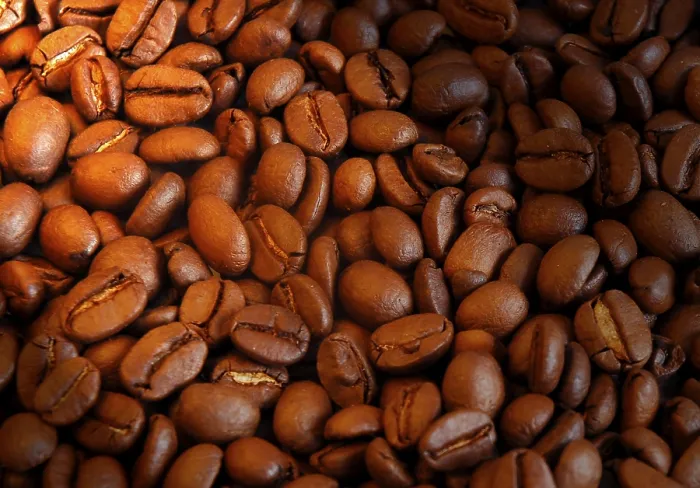Gerahmter Druck : Kaffeebohnen Gerahmter Druck : Kaffeebohnen