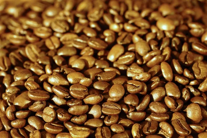 Gerahmter Druck : Kaffeebohnen Gerahmter Druck : Kaffeebohnen