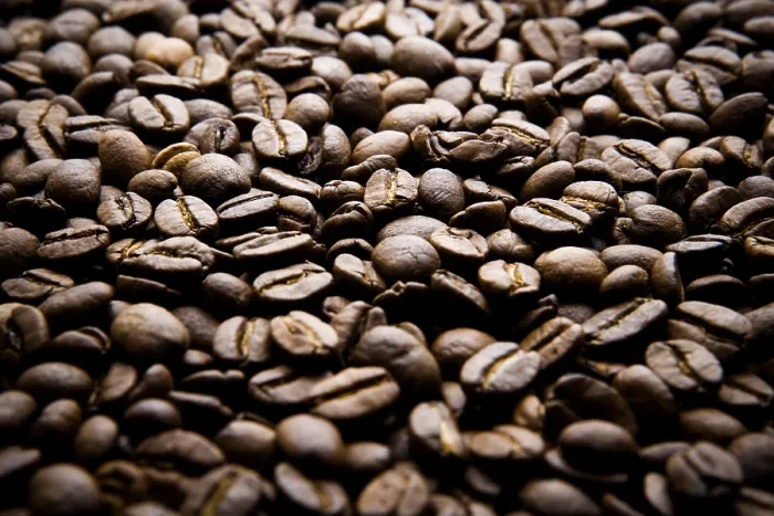 Gerahmter Druck : Kaffeebohnen Gerahmter Druck : Kaffeebohnen