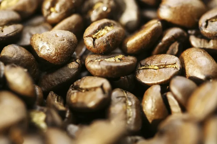 Gerahmter Druck : Kaffeebohnen Gerahmter Druck : Kaffeebohnen