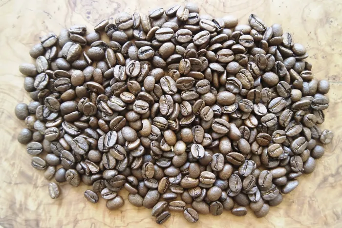 Gerahmter Druck : Kaffeebohnen Gerahmter Druck : Kaffeebohnen