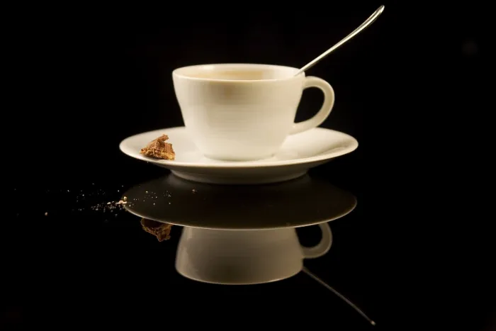 Gerahmter Druck : Kaffee mit Schokolade Gerahmter Druck : Kaffee mit Schokolade