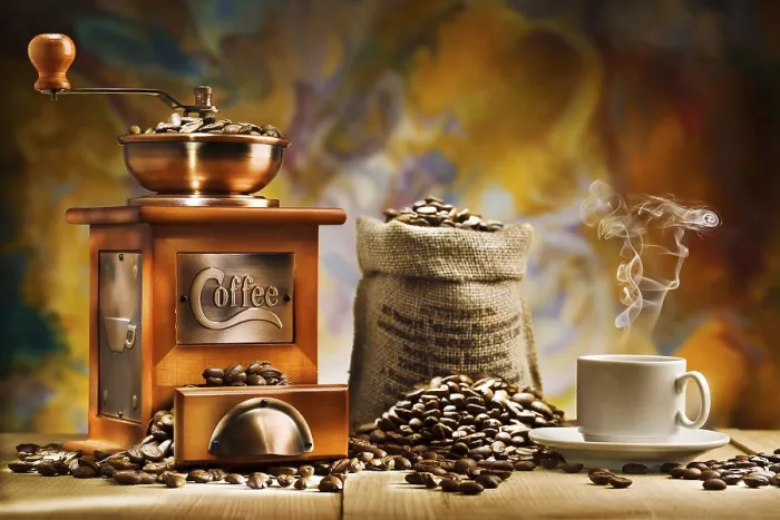 Gerahmter Druck : Kaffee für Stillleben Gerahmter Druck : Kaffee für Stillleben
