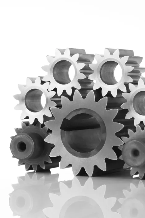 Gerahmter Druck : Cogs Gerahmter Druck : Cogs