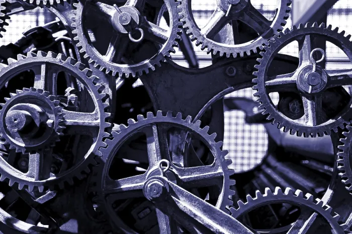 Gerahmter Druck : Cogwheels Gerahmter Druck : Cogwheels