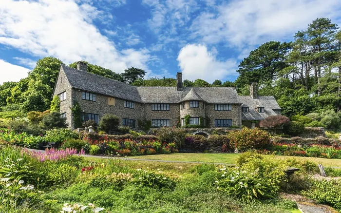 Gerahmter Druck : Coleton Fishacre, Kingswear, Devon Gerahmter Druck : Coleton Fishacre, Kingswear, Devon