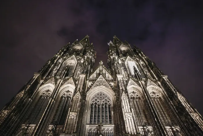 Gerahmter Druck : Kölner Dom, ein beeindruckender gotischer Dom. Gerahmter Druck : Kölner Dom, ein beeindruckender gotischer Dom.
