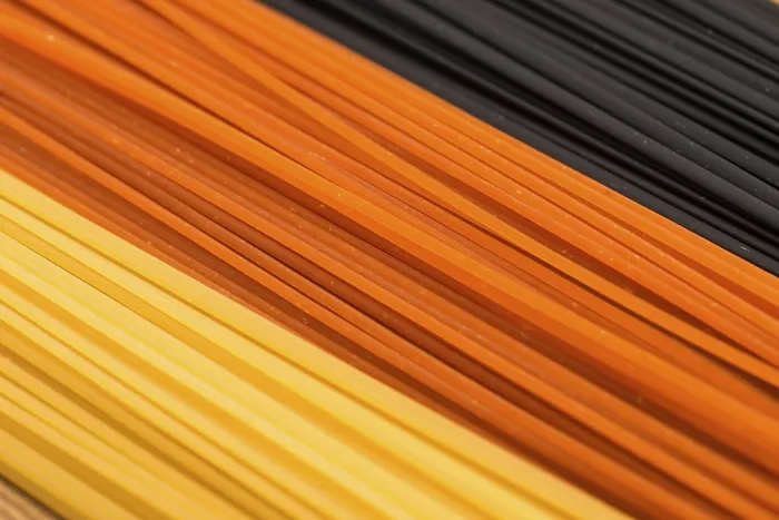 Gerahmter Druck : Drei Farben Pasta Gerahmter Druck : Drei Farben Pasta