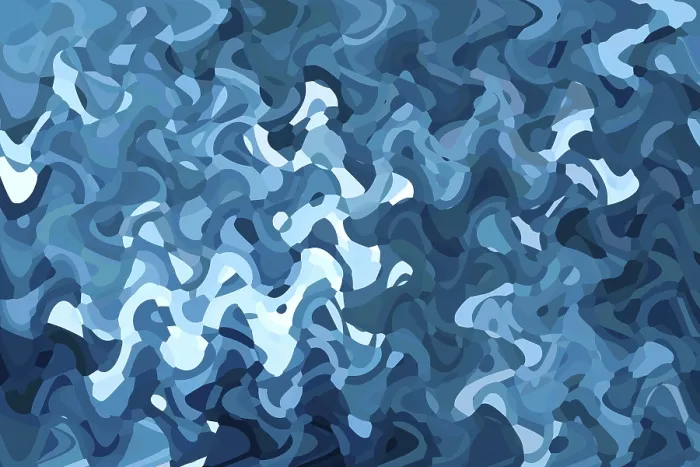 Gerahmter Druck : Farbstoffe, Wellenmuster, digitale Kunst, Kanada. Gerahmter Druck : Farbstoffe, Wellenmuster, digitale Kunst, Kanada.
