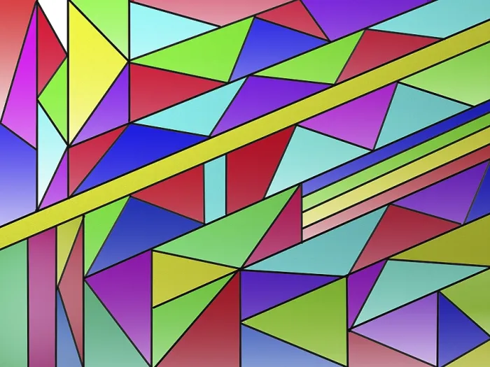 Gerahmter Druck : Colourful Gerahmter Druck : Colourful