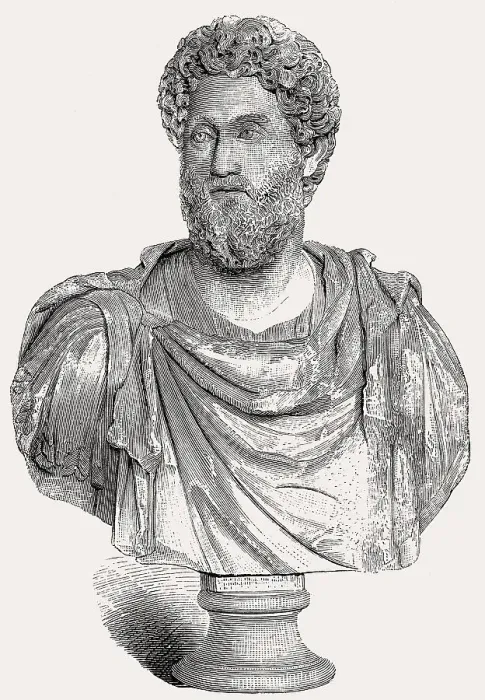 Gerahmter Druck : Kaiser Kommodus oder Markus Aurelius Kommodus Antoninus Auguste Gerahmter Druck : Kaiser Kommodus oder Markus Aurelius Kommodus Antoninus Auguste
