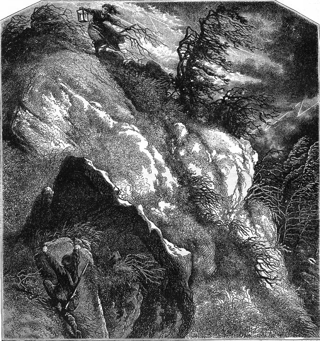 Gerahmter Druck : Die Komposition und Gestaltung von Theophile Schuler. Gerahmter Druck : Die Komposition und Gestaltung von Theophile Schuler.