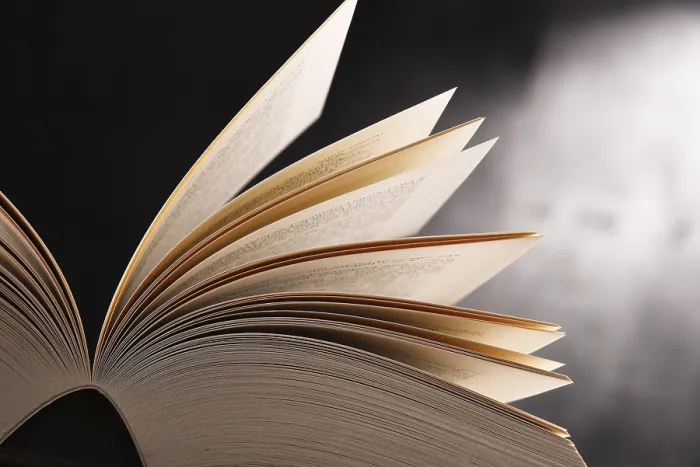 Gerahmter Druck : Komposition mit offener Buch auf dem Tisch. Gerahmter Druck : Komposition mit offener Buch auf dem Tisch.