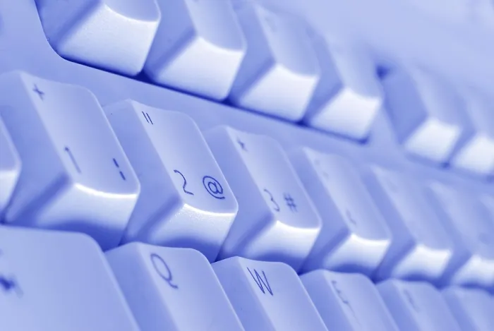 Gerahmter Druck : Computer-Tastatur Gerahmter Druck : Computer-Tastatur