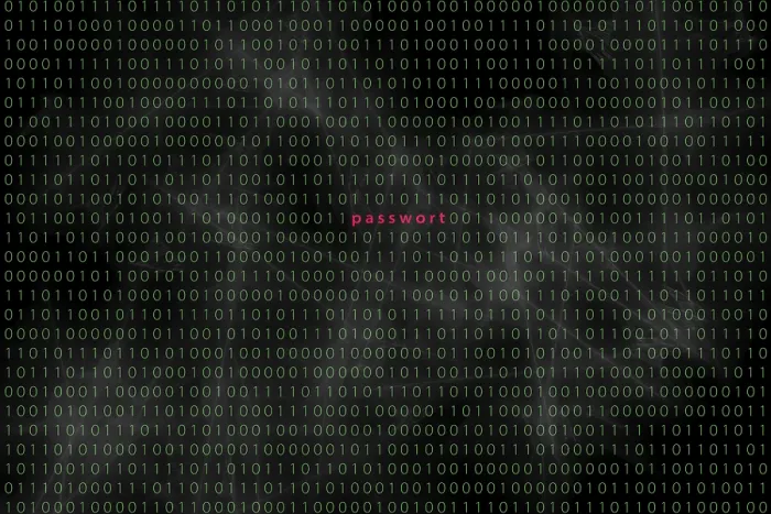 Gerahmter Druck : Rechnermatrix mit Wortverschlüsselung. Gerahmter Druck : Rechnermatrix mit Wortverschlüsselung.