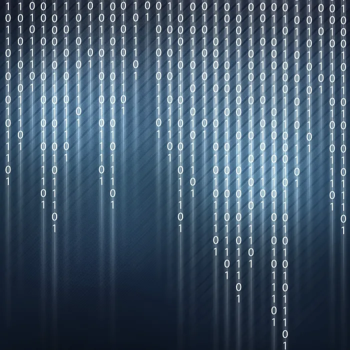 Gerahmter Druck : Konzeptionelles Hintergrundbild mit binärem Code. Gerahmter Druck : Konzeptionelles Hintergrundbild mit binärem Code.