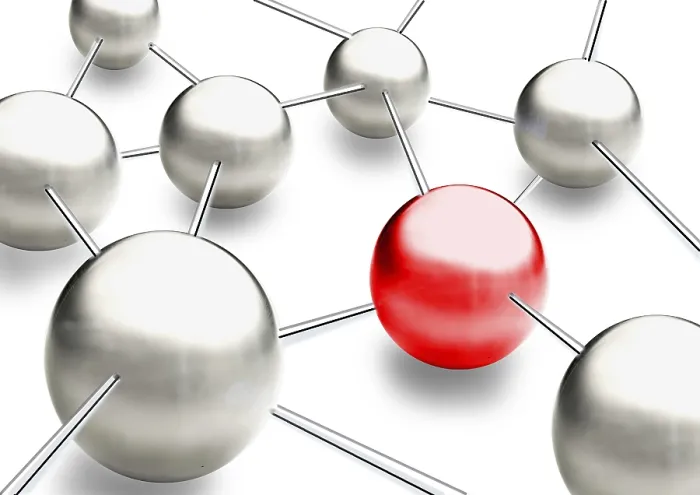 Gerahmter Druck : Netzwerkstruktur Gerahmter Druck : Netzwerkstruktur