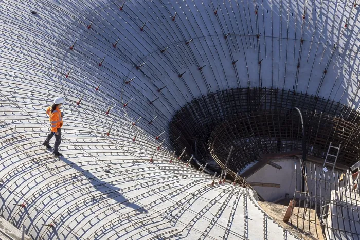 Gerahmter Druck : Baustelle am Hauptbahnhof. Gerahmter Druck : Baustelle am Hauptbahnhof.