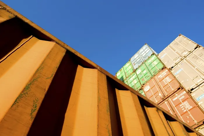 Gerahmter Druck : Containers Gerahmter Druck : Containers