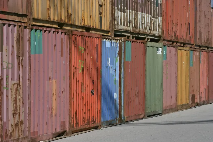 Gerahmter Druck : Containers Gerahmter Druck : Containers